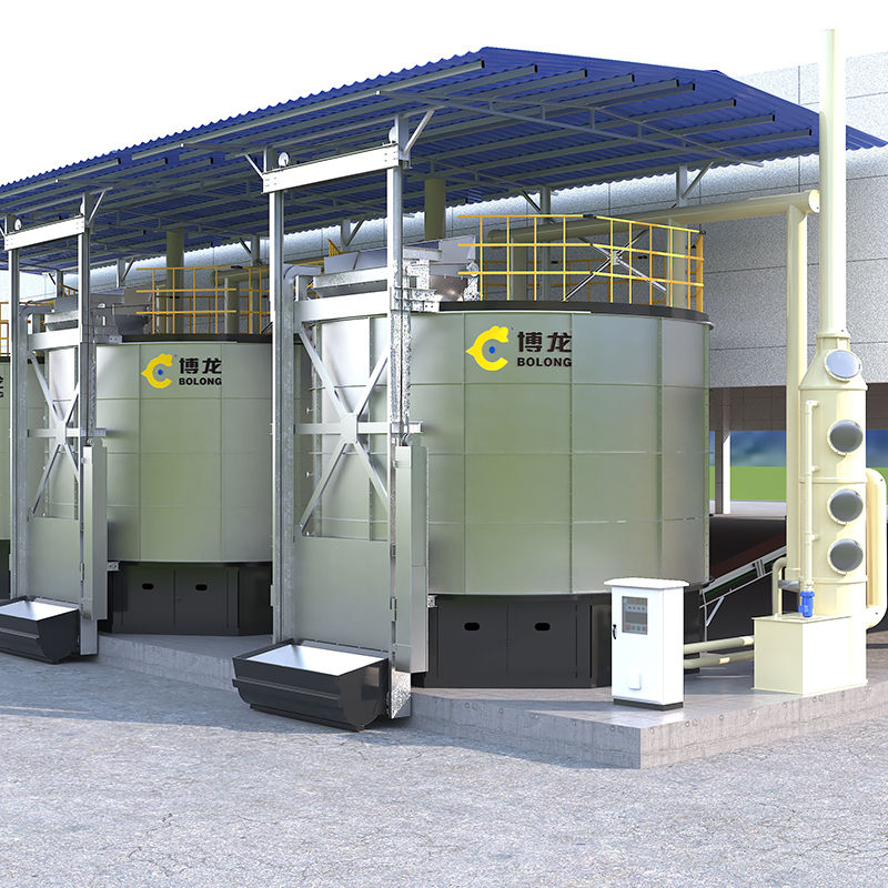 Temperature-controlled cow dung compost equipment manufacturer